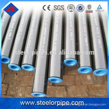 High quality single zinc coated steel pipes for oil or gas